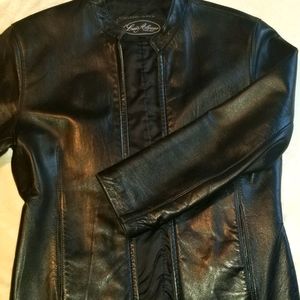 Luis Alvear Small Black Soft Leather Jacket